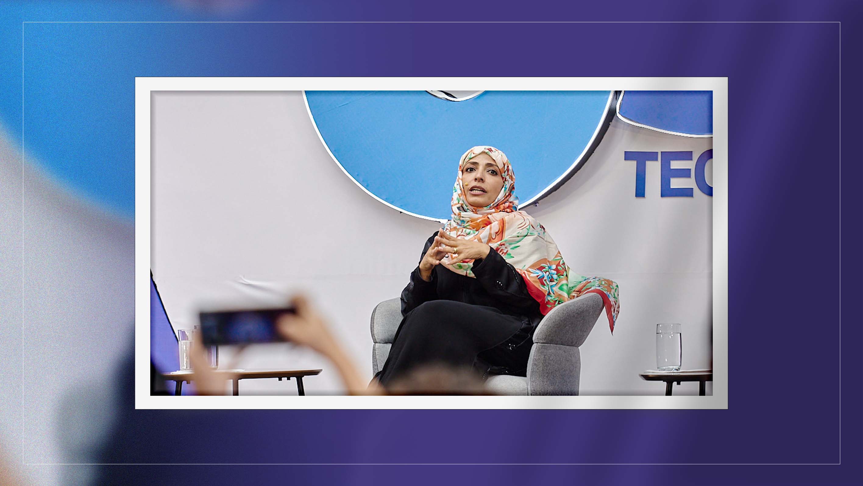 Tawakkol Karman calls for freedom, democracy, and global security at Tecnológico de Monterrey's 80th Anniversary Conference